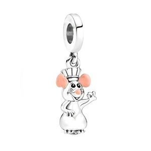 S925 Sterling Silver Disney Inspired RATATOUILLE Charm/Pendant - NWT